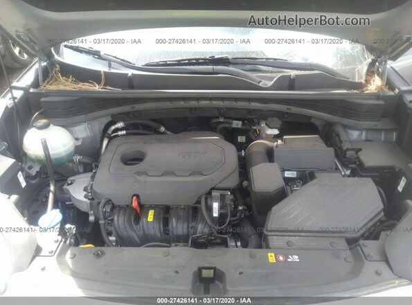 KNDPM3AC3J7468858 2018 KIA SPORTAGE Серый Вид подкапотного пространства