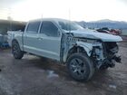 2023 Ford F150 Lightning Pro Silver vin: 1FTVW1EV3PWG41326