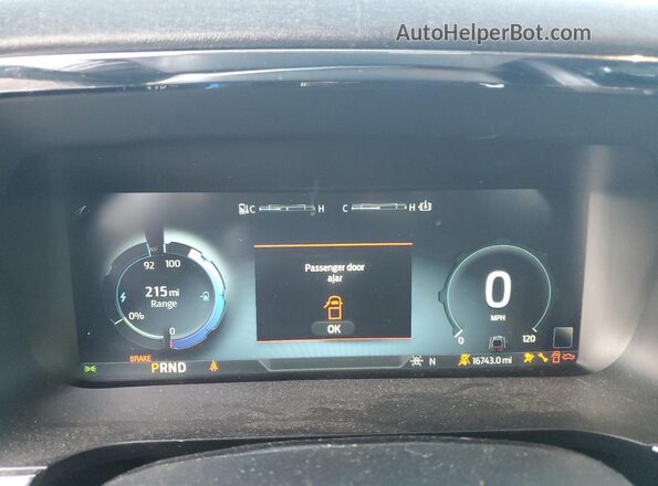 1FTVW1EV3PWG41326 2023 HONDA ODYSSEY Silver Вид щитка приладів