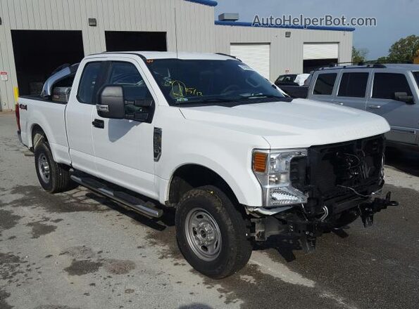 1FT7X2B65LEC52308 2020 FORD F250 White წინა მარცხენა ხედი სამი მეოთხედიდან