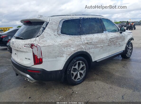5XYP34HC0LG083455 2020 KIA TELLURIDE Белый Задняя правая четверть