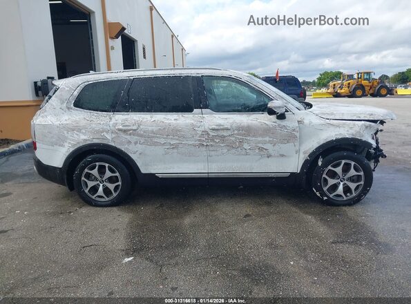 5XYP34HC0LG083455 2020 KIA TELLURIDE Белый Панорамный вид салона 360°