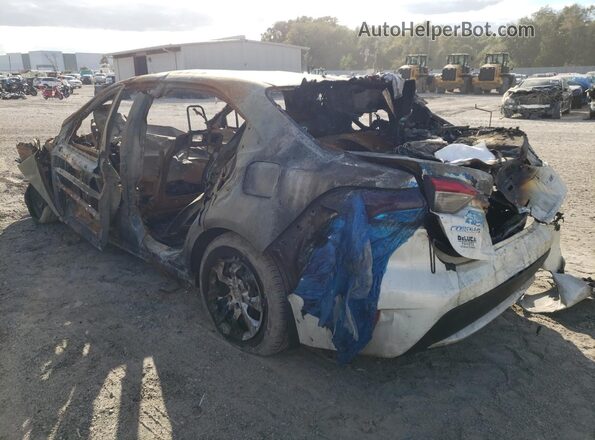 5YFEPMAE6MP176257 2021 TOYOTA LL Белый Задняя правая четверть