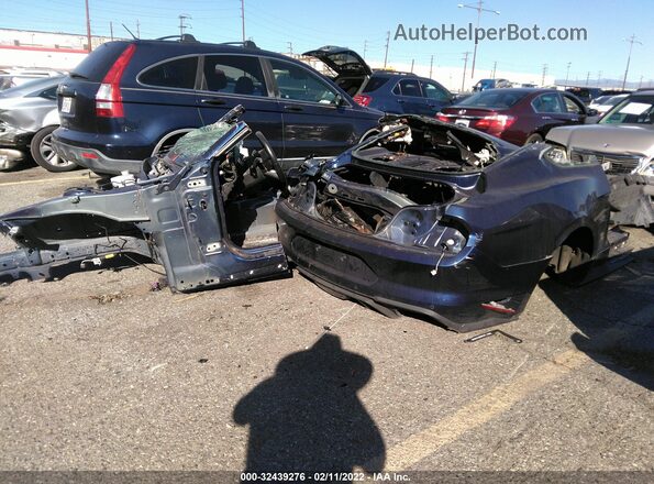 1FA6P8CF5J5123131 2018 FORD MUSTANG Синий Задняя правая четверть