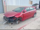 2019 Hyundai Elantra Sel Красный vin: KMHD84LF9KU771274