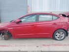 2019 Hyundai Elantra Sel Красный vin: KMHD84LF9KU771274