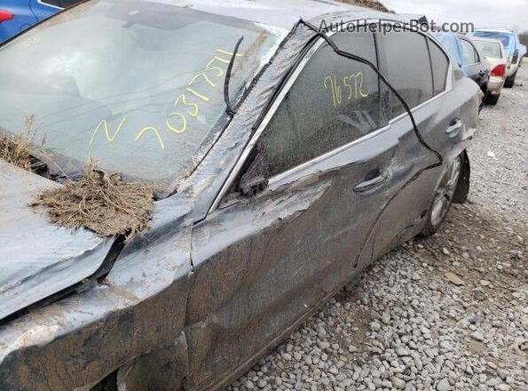 JN1EV7AP3JM359674 2018 INFINITI Q50 Синий Вид задних сидений