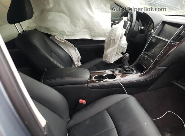 JN1EV7AP3JM359674 2018 INFINITI Q50 Синий Вид спереди