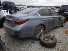 2018 Infiniti Q50 Luxe Синий vin: JN1EV7AP3JM359674