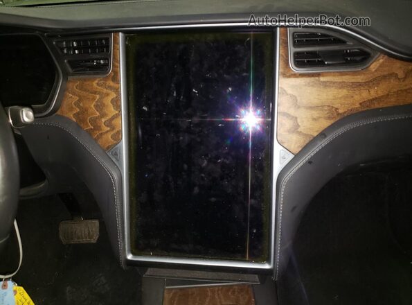 5YJXCAE24JF141386 2018 TESLA MODEL Черный Вид щитка приборов