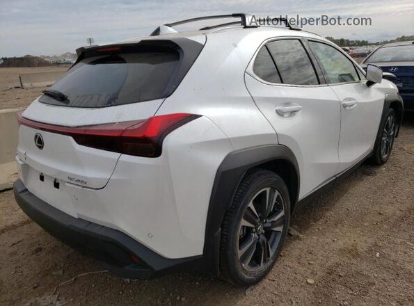 JTHX3JBH4M2039603 2021 LEXUS UX White Przód prawy