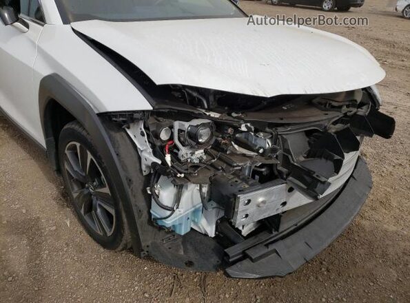 JTHX3JBH4M2039603 2021 LEXUS UX White Widok zestawu wskaźników