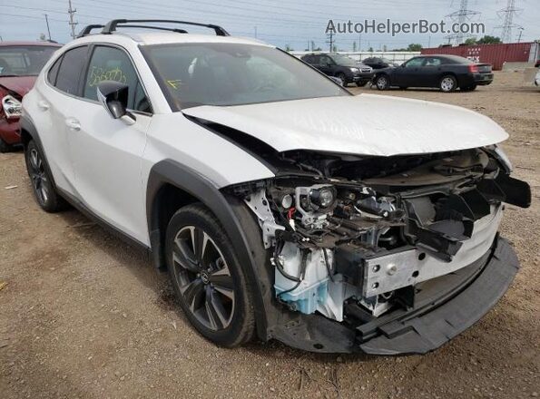 JTHX3JBH4M2039603 2021 LEXUS UX White Przód lewy
