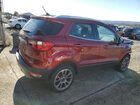2019 Ford Ecosport Titanium Красный vin: MAJ6S3KL6KC264117