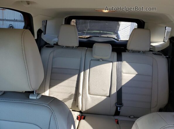 MAJ6S3KL6KC264117 2019 FORD ECOSPORT Красный Вид задних сидений