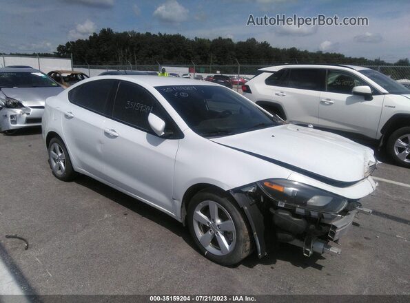 1C3CDFBB6GD564858 2016 DODGE DART White Передня права чверть