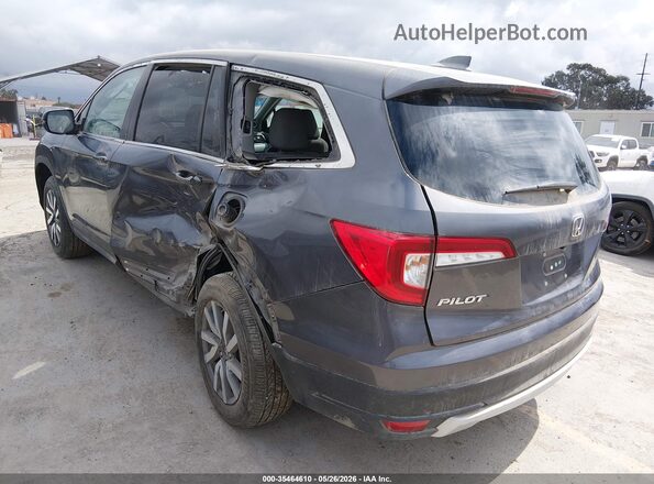 5FNYF5H38MB042503 2021 HONDA PILOT Серый Задняя левая четверть