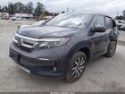 2021 Honda Pilot 2wd Ex Серый vin: 5FNYF5H38MB042503