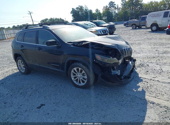 1C4PJLCB4KD444570 2019 JEEP CHEROKEE Черный Передняя правая четверть