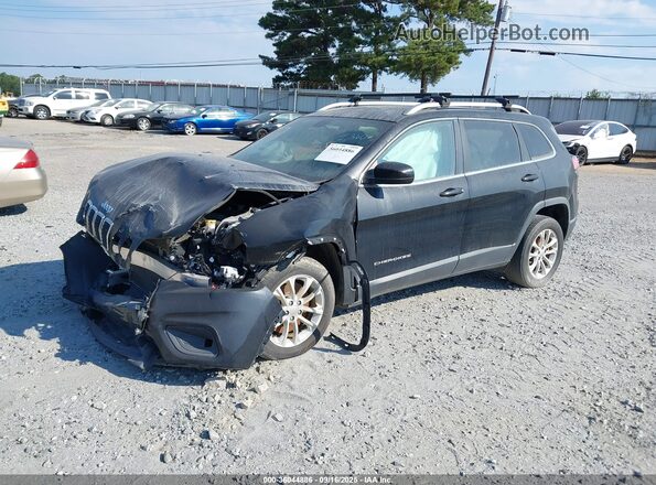 1C4PJLCB4KD444570 2019 JEEP CHEROKEE Черный Передняя левая четверть