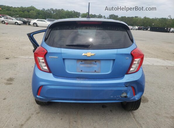 KL8CD6SA0HC755582 2017 CHEVROLET SPARK Синий Вид сзади