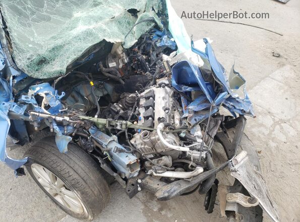 KL8CD6SA0HC755582 2017 CHEVROLET SPARK Синий Вид задней части салона