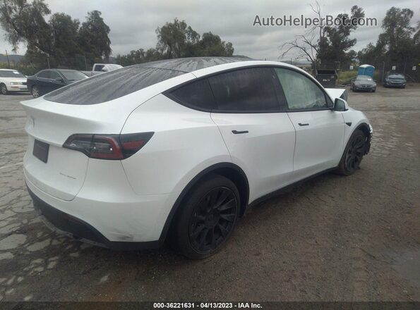 5YJYGDEE1LF033931 2020 TESLA MODEL Y Белый Задняя правая четверть