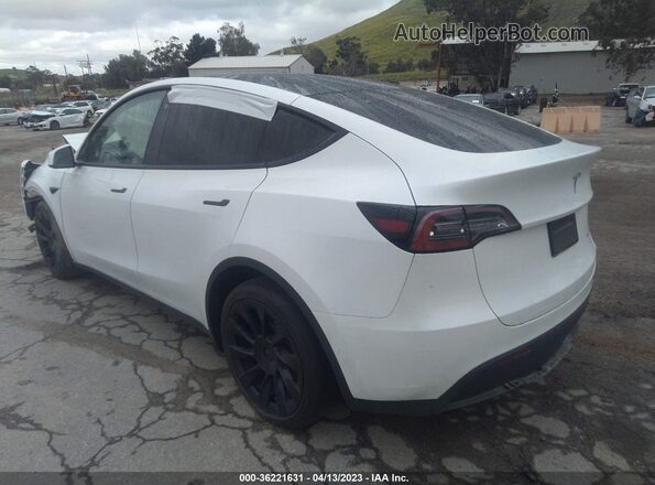 5YJYGDEE1LF033931 2020 TESLA MODEL Y Белый Задняя левая четверть