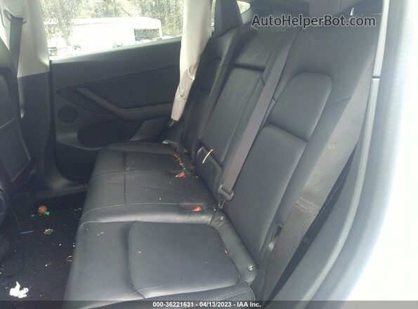 5YJYGDEE1LF033931 2020 TESLA MODEL Y Белый Вид наклейки с VIN-кодом