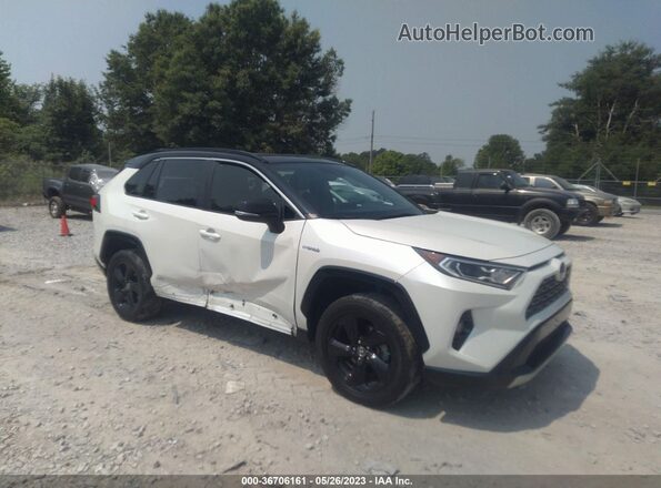 JTMEWRFV8LJ041213 2020 TOYOTA RAV4 Белый Передняя правая четверть