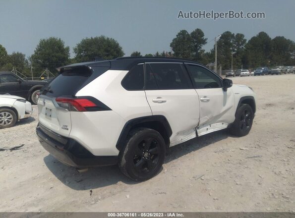JTMEWRFV8LJ041213 2020 TOYOTA RAV4 Белый Задняя правая четверть