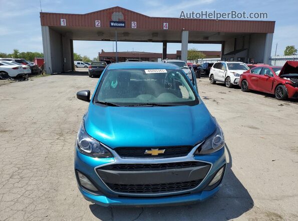KL8CB6SA6KC738525 2019 CHEVROLET SPARK Синий Вид спереди