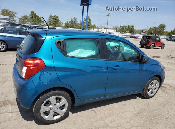 KL8CB6SA6KC738525 2019 CHEVROLET SPARK Синий Задняя правая четверть
