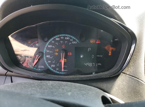 KL8CB6SA6KC738525 2019 CHEVROLET SPARK Синий Вид щитка приборов