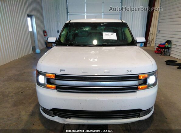 2FMGK5D83KBA22657 2019 FORD FLEX Белый Вид спереди