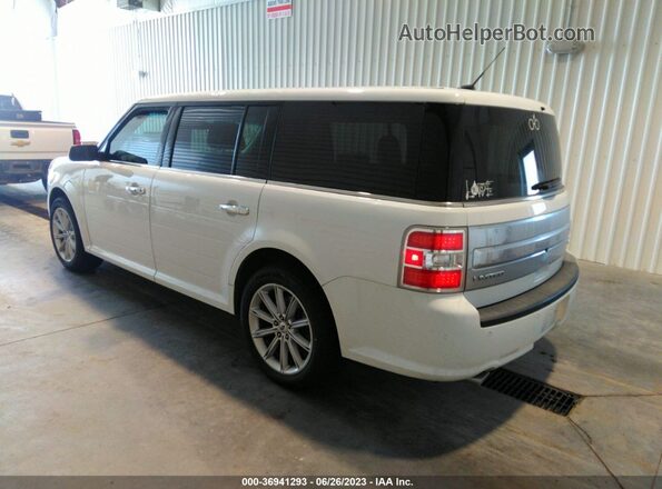 2FMGK5D83KBA22657 2019 FORD FLEX Белый Задняя левая четверть