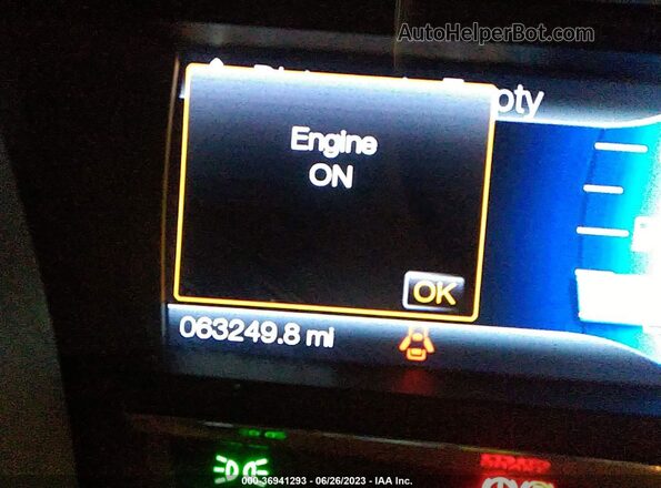 2FMGK5D83KBA22657 2019 FORD FLEX Белый Вид задних сидений