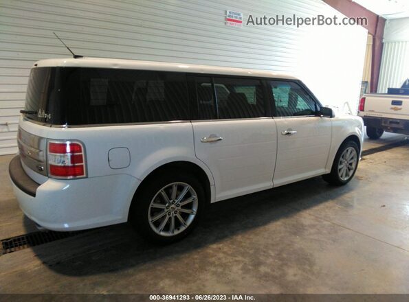 2FMGK5D83KBA22657 2019 FORD FLEX Белый Вид задней части салона