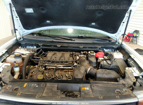 2FMGK5D83KBA22657 2019 FORD FLEX Белый Вид сзади