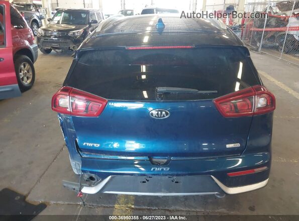 KNDCB3LC6J5205535 2018 KIA NIRO Синий 