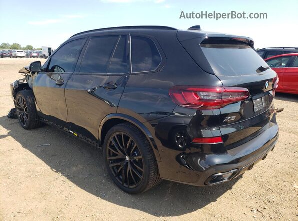 5UXCR6C04P9R98871 2023 BMW X5 Черный Передняя правая четверть