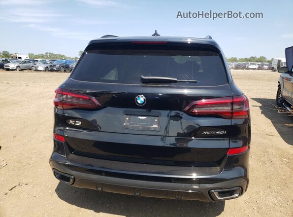5UXCR6C04P9R98871 2023 BMW X5 Черный Вид подкапотного пространства