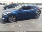 2017 Hyundai Veloster Value Edition Blue vin: KMHTC6AD9HU322239