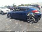 2017 Hyundai Veloster Value Edition Blue vin: KMHTC6AD9HU322239