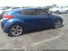 2017 Hyundai Veloster Value Edition Blue vin: KMHTC6AD9HU322239