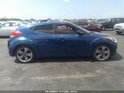 2017 Hyundai Veloster Value Edition Blue vin: KMHTC6AD9HU322239