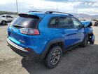 2020 Jeep Cherokee Trailhawk Синий vin: 1C4PJMBX9LD625331