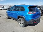 2020 Jeep Cherokee Trailhawk Синий vin: 1C4PJMBX9LD625331