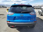 2020 Jeep Cherokee Trailhawk Синий vin: 1C4PJMBX9LD625331