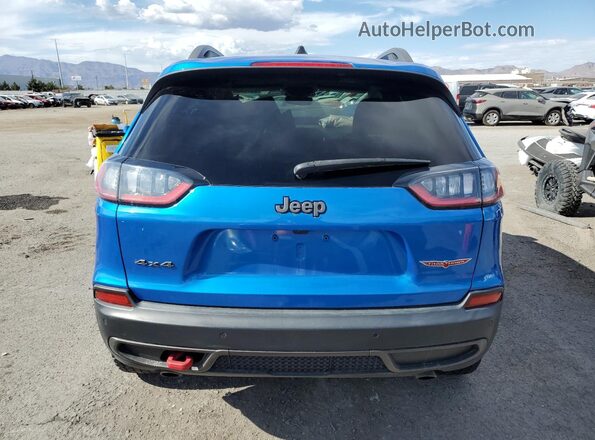 1C4PJMBX9LD625331 2020 JEEP CHEROKEE Синий Вид сзади
